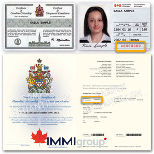 What is a Citizenship certificate number? - Citizenship Certificate